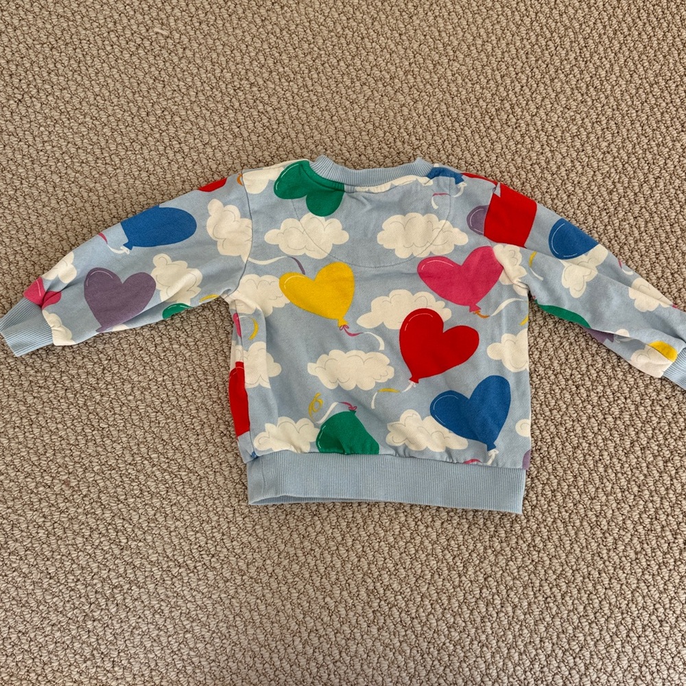 Mini Boden 4-piece Set! Two tops, Sweatshirt, and Leggings sz 2-3 years - Picture 13 of 13